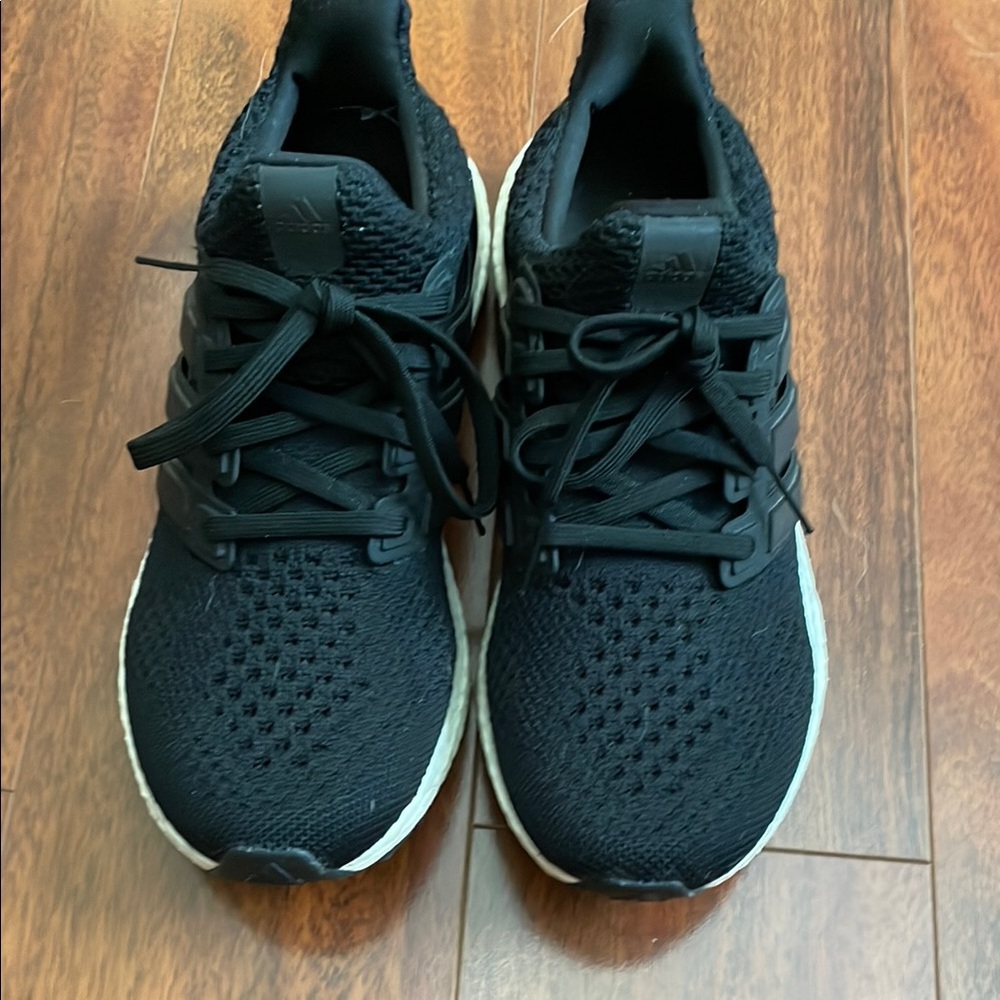 Adidas Black Athletic Shoes for Performance